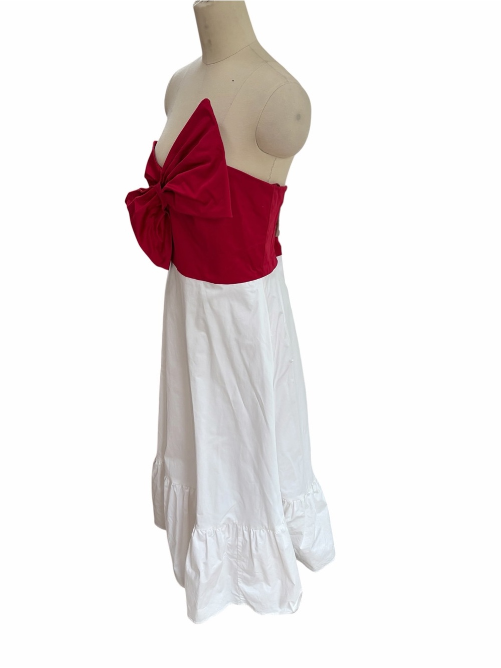 Anthropologie Hutch Bow midi dress size‎ 12 - Picture 6 of 9